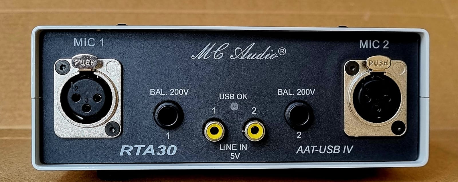 Interface de áudio MC Audio RTA30